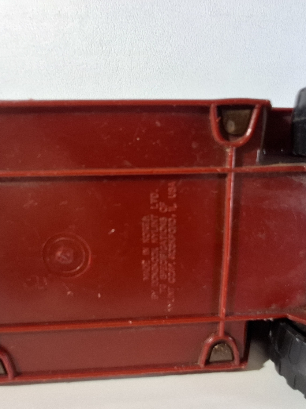 Nylint Vintage 90s Metal Red Kids Stable Trailer Toy - Picture 8 of 12